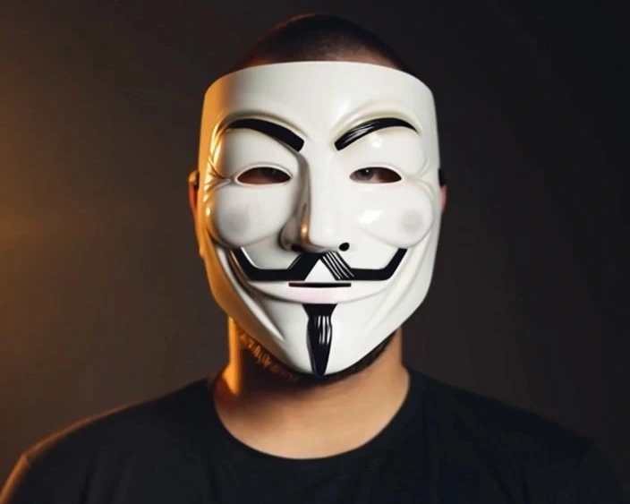 Pedro Taking Mask Off